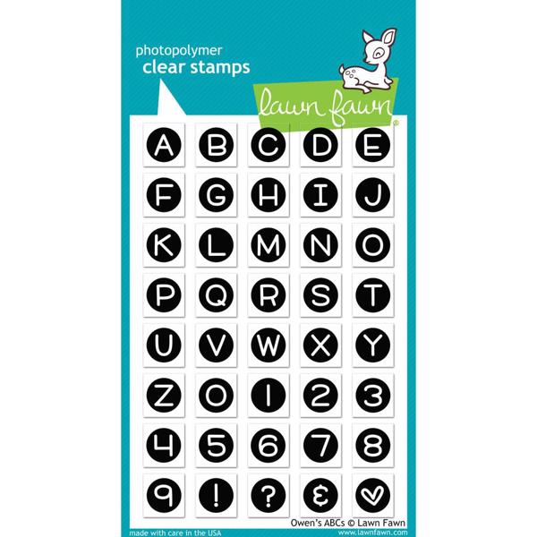 Lawn Fawn Clear Stamps - Owen\'s ABC
