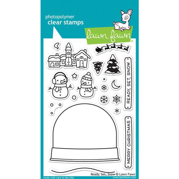 Lawn Fawn Clear Stamps - Ready Set Snow