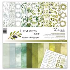 Lexi Design Set of Papers 12x12" - Leaves