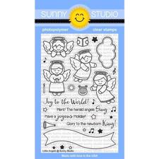 Sunny Studio Stamps - Clear Stamp / Little Angels