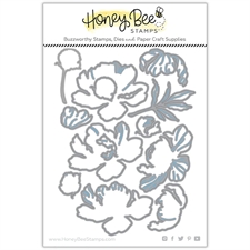 Honey Bee Stamps / Honey Cuts - Lovely Layers: Peony