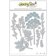 Honey Bee Stamps / Honey Cuts - Lovely Layers: Spring Greenery
