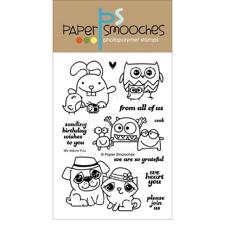 Paper Smooches Clear Stamp Set - We Adore You