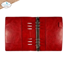 Elizabeth Crafts Everyday Memories Planner - Memory Binder / Festive Red Embossed
