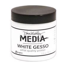 Dina Wakley Media - Gesso / White 118 ml (dåse)