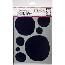 Dina Wakley Stencil - Circles For Painting