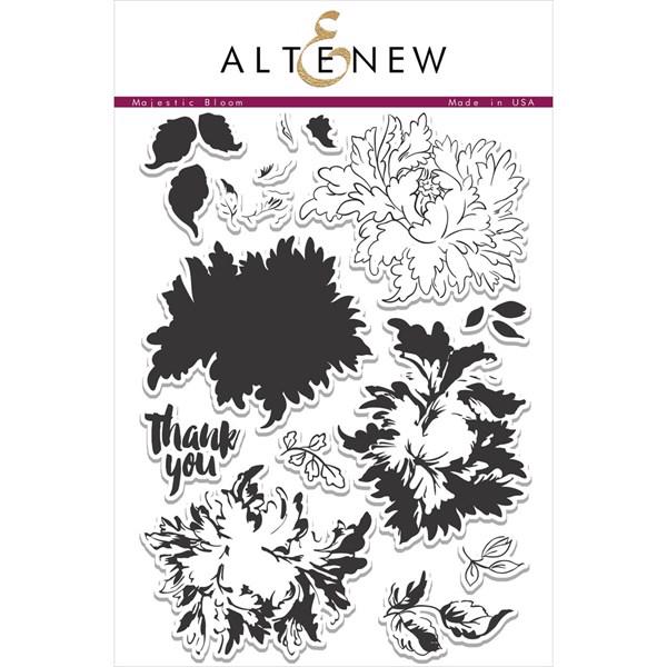 Altenew Clear Stamp Set - Majestic Bloom