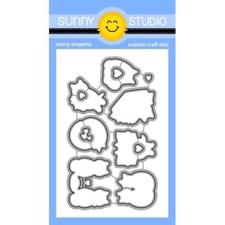 Sunny Studio Stamps - DIES / Meow & Forever