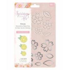 Crafters Companion Stamp & Die - Spring is in the Air / Primula