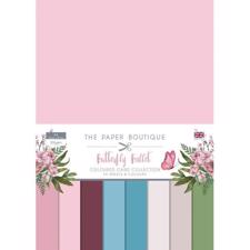 The Paper Boutique Colour Card Pad A4 - Butterfly Ballet