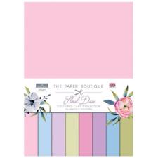 The Paper Boutique Colour Card Pad A4 - Floral Daze