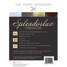 The Paper Boutique - Splendourlux Mirror Card