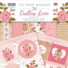 The Paper Boutique Paper KIT 8x8" - Endless Love (paper pad + toppers)