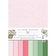The Paper Boutique Colour Card Pad A4 - Summer Sunshine