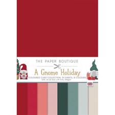 The Paper Boutique Colour Card Pad A4 - A Gnome Holiday