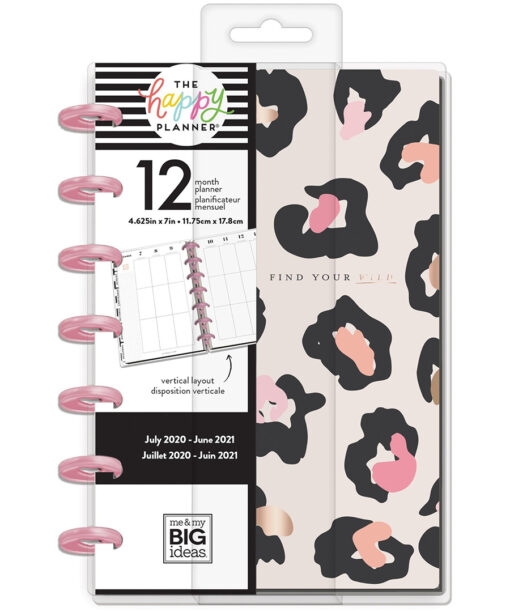 Happy Planner - MINI Happy Planner / Wild Styled (jul2020-jun2021  (LILLE)