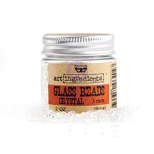 Prima Art Ingredients - Glass Beads 3 mm Crystal