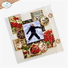 Elizabeth Crafts Memory Binder - Square Page Memory Binder Pocket Pages