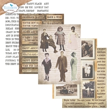 Elizabeth Crafts A5 Pad - Journal Ephemera 1