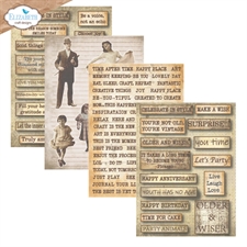 Elizabeth Crafts A5 Pad - Journal Ephemera 1