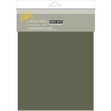 Hero Arts Layering Papers (ensfarvet) - Charcoal (koksgrå)
