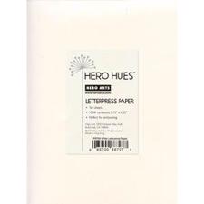 Hero Arts Letterpress Paper - Cream