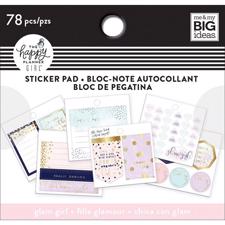 Happy Planner TINY Sticker Pad - Glam Girl