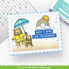 Lawn Cuts - Rainy Day Backdrop: Landscape (DIES)