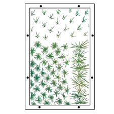 Sizzix Studio Stamp & Stencils Set - Vic Hollins / Western