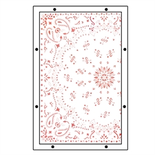 Sizzix Studio Stamp & Stencils Set - Vic Hollins / Western