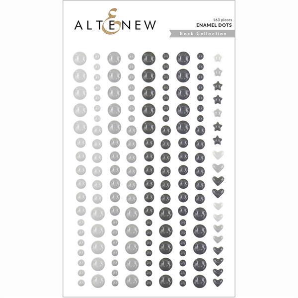 Altenew Enamel Dots (163 pcs) - Rock Collection