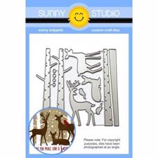 Sunny Studio Stamps - DIES / Rustic Winter