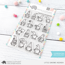 Mama Elephant Clear Stamp Set - Little Gnome Agenda