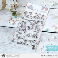 Mama Elephant Clear Stamp Set - Me and My Dragon