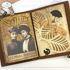 Elizabeth Crafts Stencils - Journal Stencils 9 (Golden Season Collection)