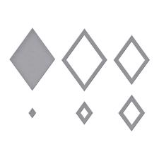 Spellbinders Dies - Color Block Mini Shapes / Diamond