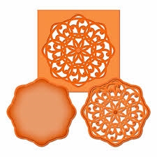 Spellbinders Die - D-Lites / Medallion Five