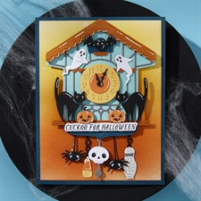 Spellbinders - Cuckoo Cottage Collection / Halloween Tick Tock