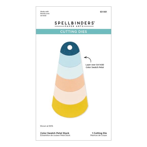 Spellbinders Dies - Color Swatch Petal Stack 