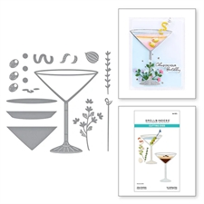 Spellbinders Dies - Happy Hour / Olive Martinis