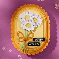 Spellbinders Dies - Scallop and Stitched Edge Ovals