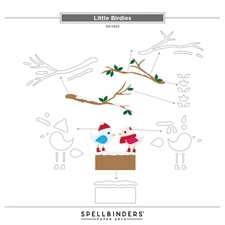 Spellbinders Dies - Lisa Horton / Little Birdies