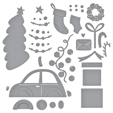 Spellbinders Dies - Yuletide Ride