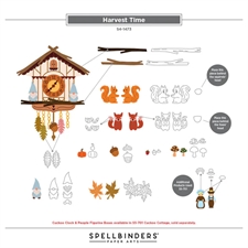 Spellbinders - Cuckoo Cottage Collection / Harvest Time