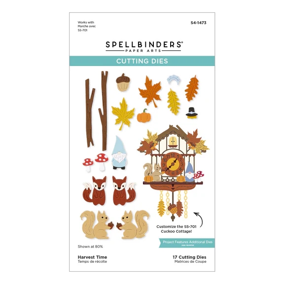 Spellbinders - Cuckoo Cottage Collection / Harvest Time