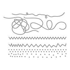 Spellbinders Dies - Beautifully Imperfect / Tangled Threads