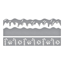 Spellbinders - Candy Christmas / Gingerbread Sweet Borders