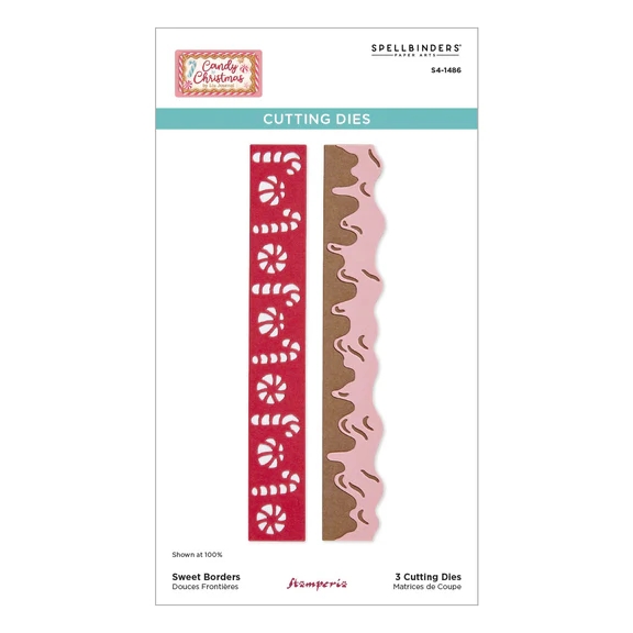 Spellbinders - Candy Christmas / Gingerbread Sweet Borders