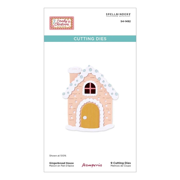 Spellbinders - Candy Christmas / Gingerbread House