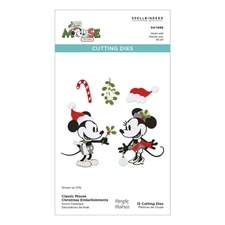 Spellbinders Dies - Classic Mouse Collection / Christmas Embellishments